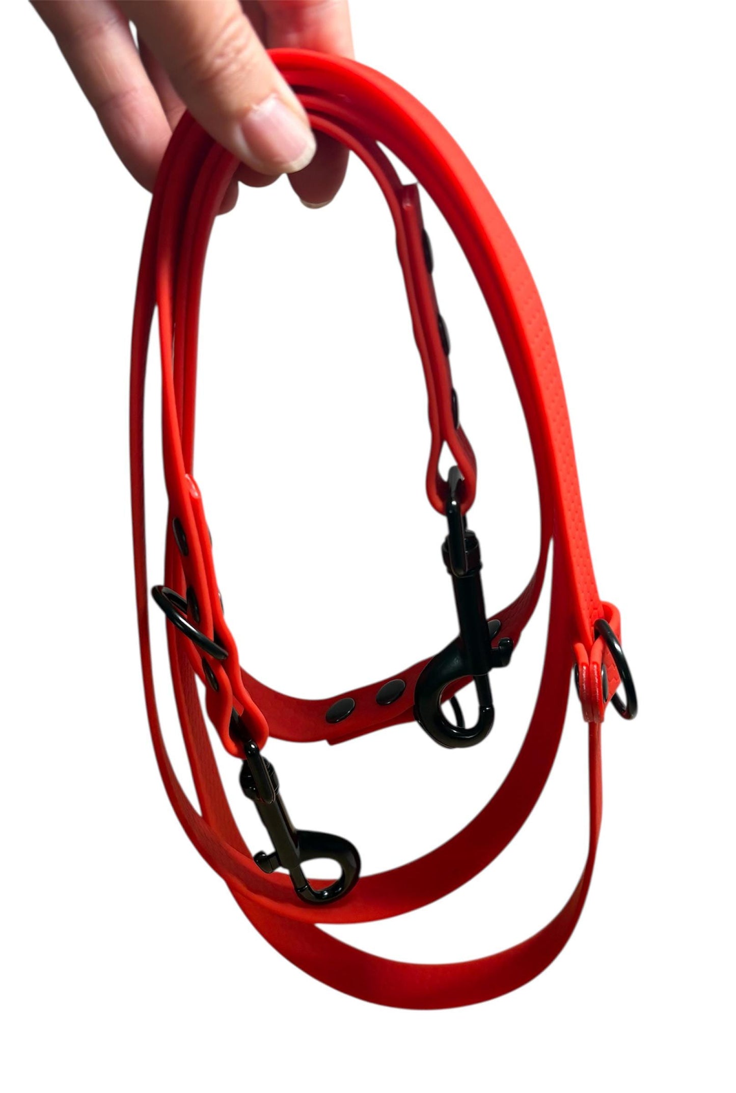 Waterproof Multiway Training Lead: Double Ended Adjustable Hands-Free Dog Leash