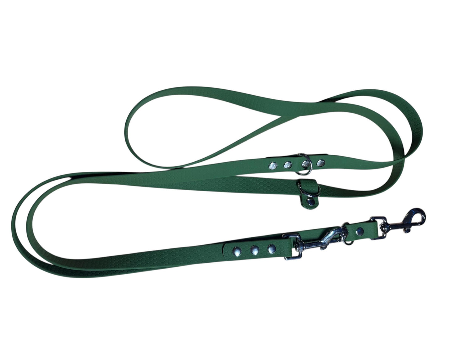 Waterproof Hexa Multiway Training Lead: Double Ended Adjustable Hands-Free Dog Leash
