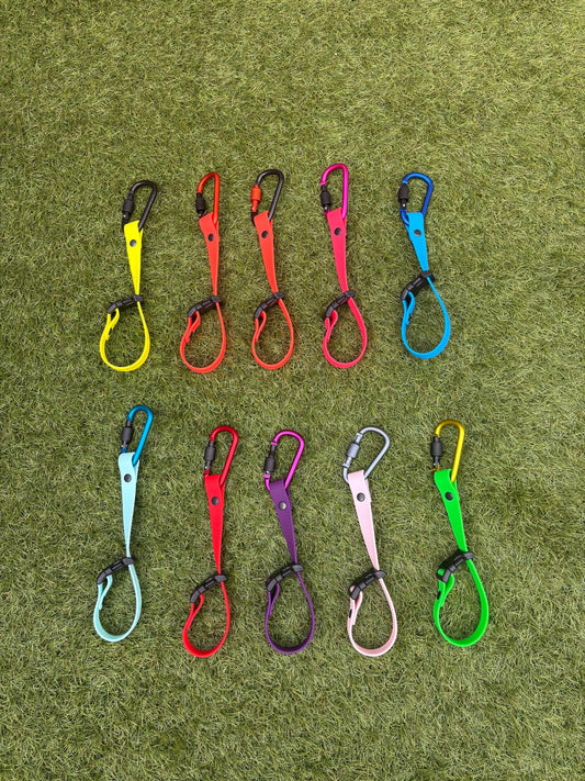 Waterproof Long Line Holder Tidy Clip with Carabiner