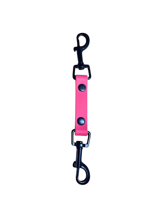 8" Dog Safety Clip / Backup for Prong Collars, Waterproof, Custom Hardware