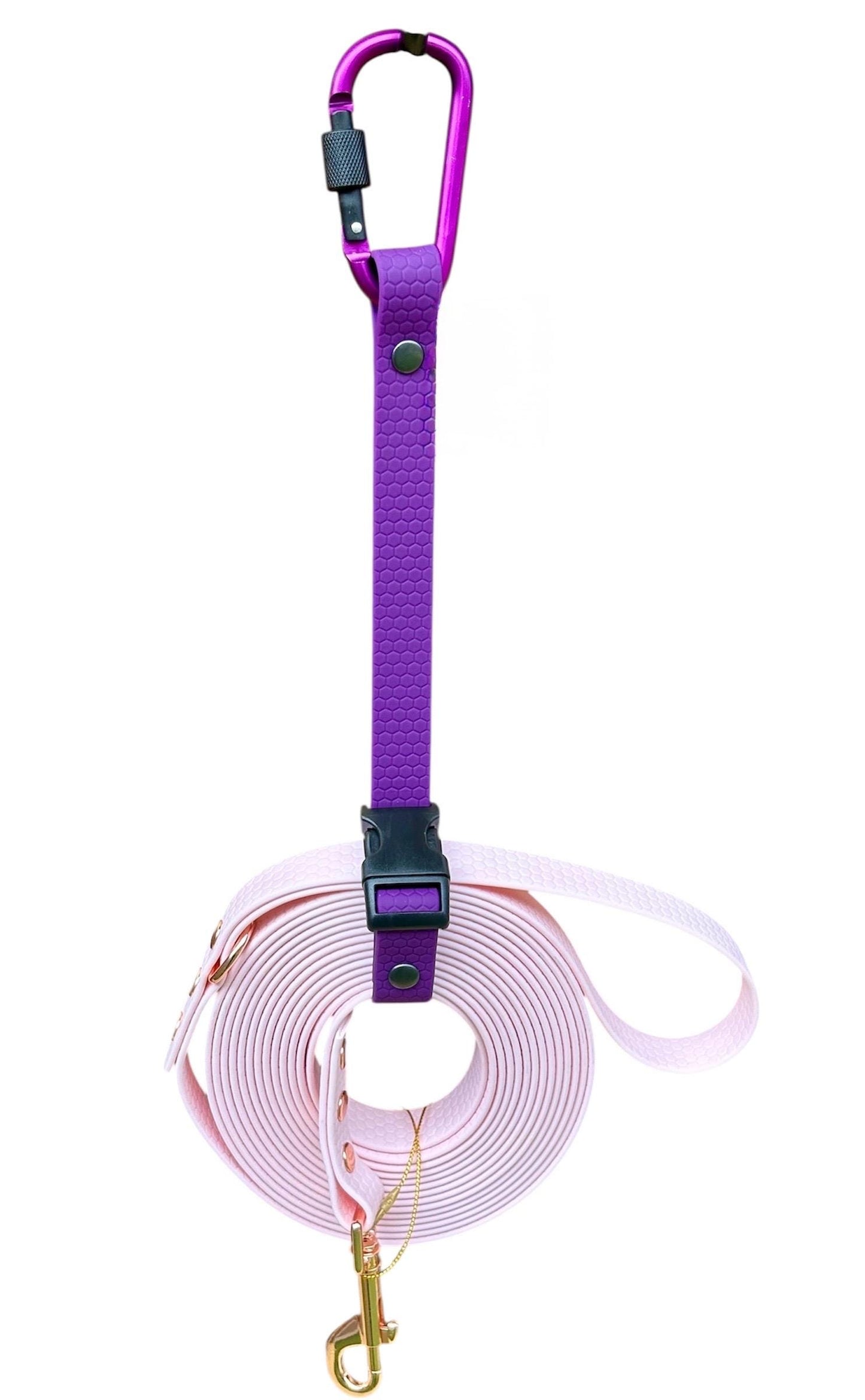 Waterproof Long Line Holder Tidy Clip with Carabiner