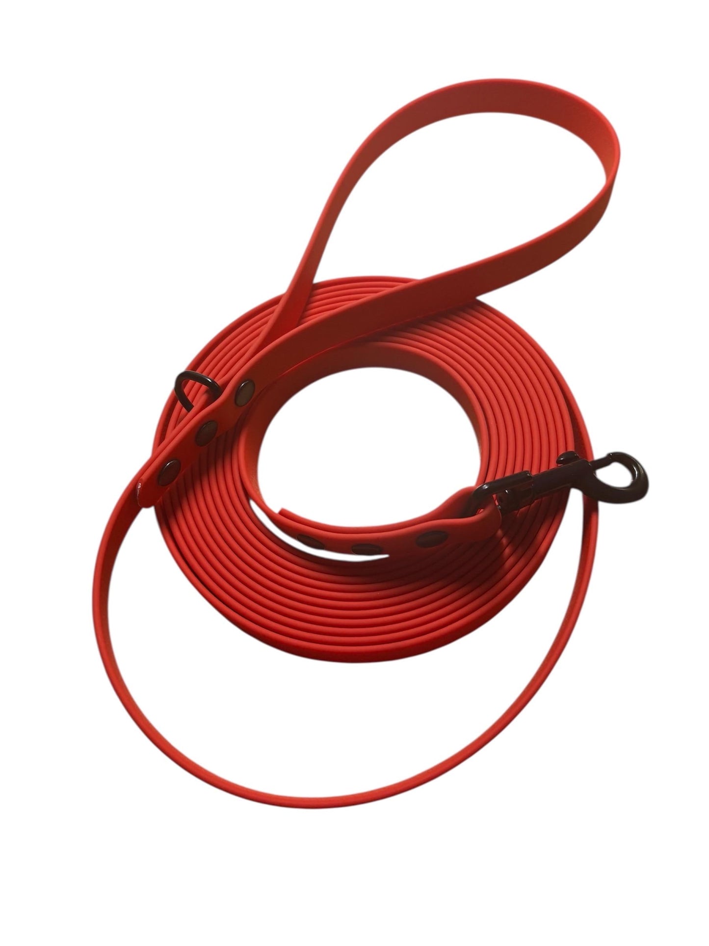 Waterproof Dog Long Line: Recall Training Lead, Choice of Hardware and Colour