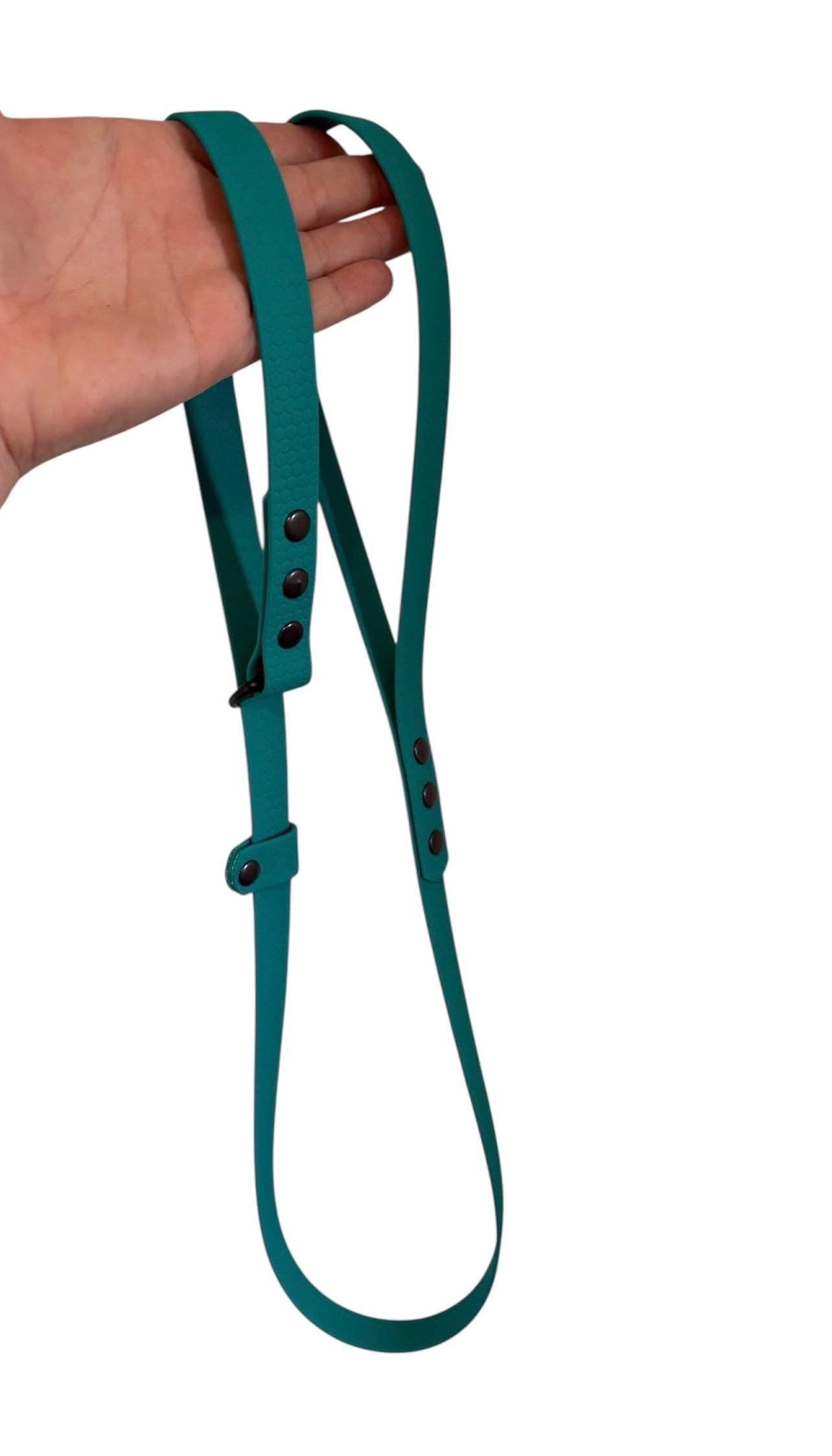Waterproof Grippy Dog Slip Lead with Choices of Colour & Hardware