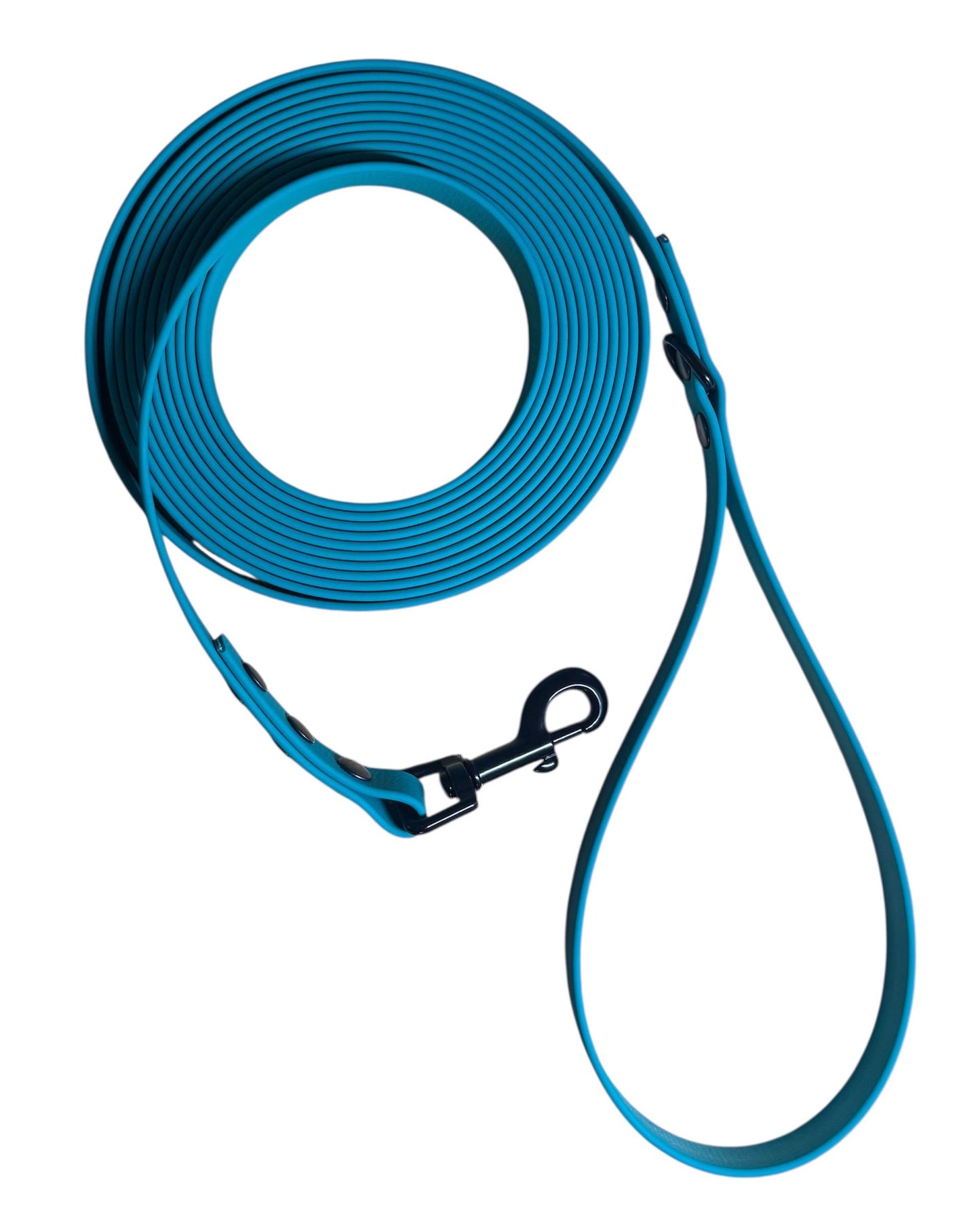 Waterproof Dog Long Line: Recall Training Lead, Choice of Hardware and Colour