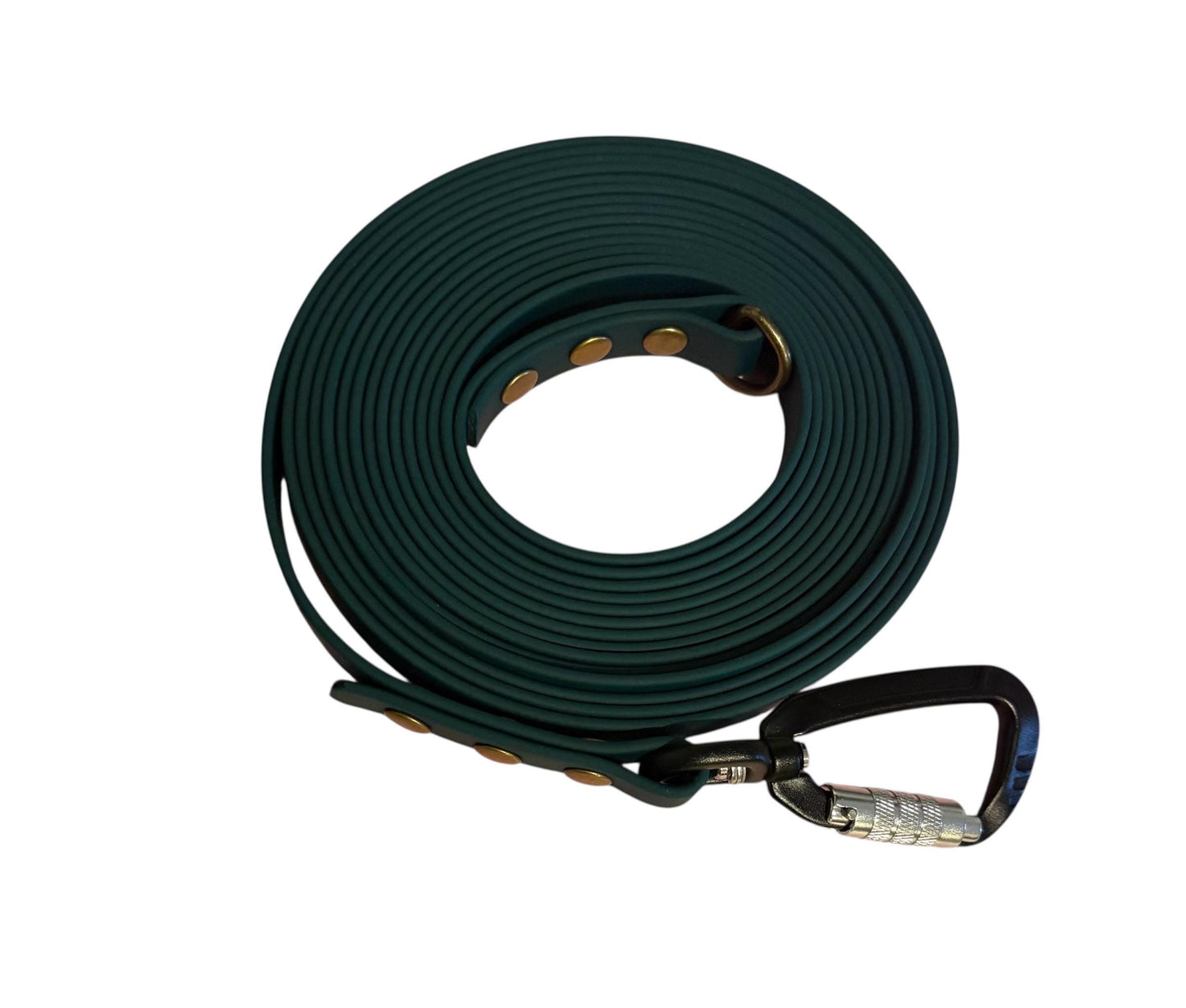 Waterproof Dog Long Line: Recall Training Lead, Choice of Hardware and Colour