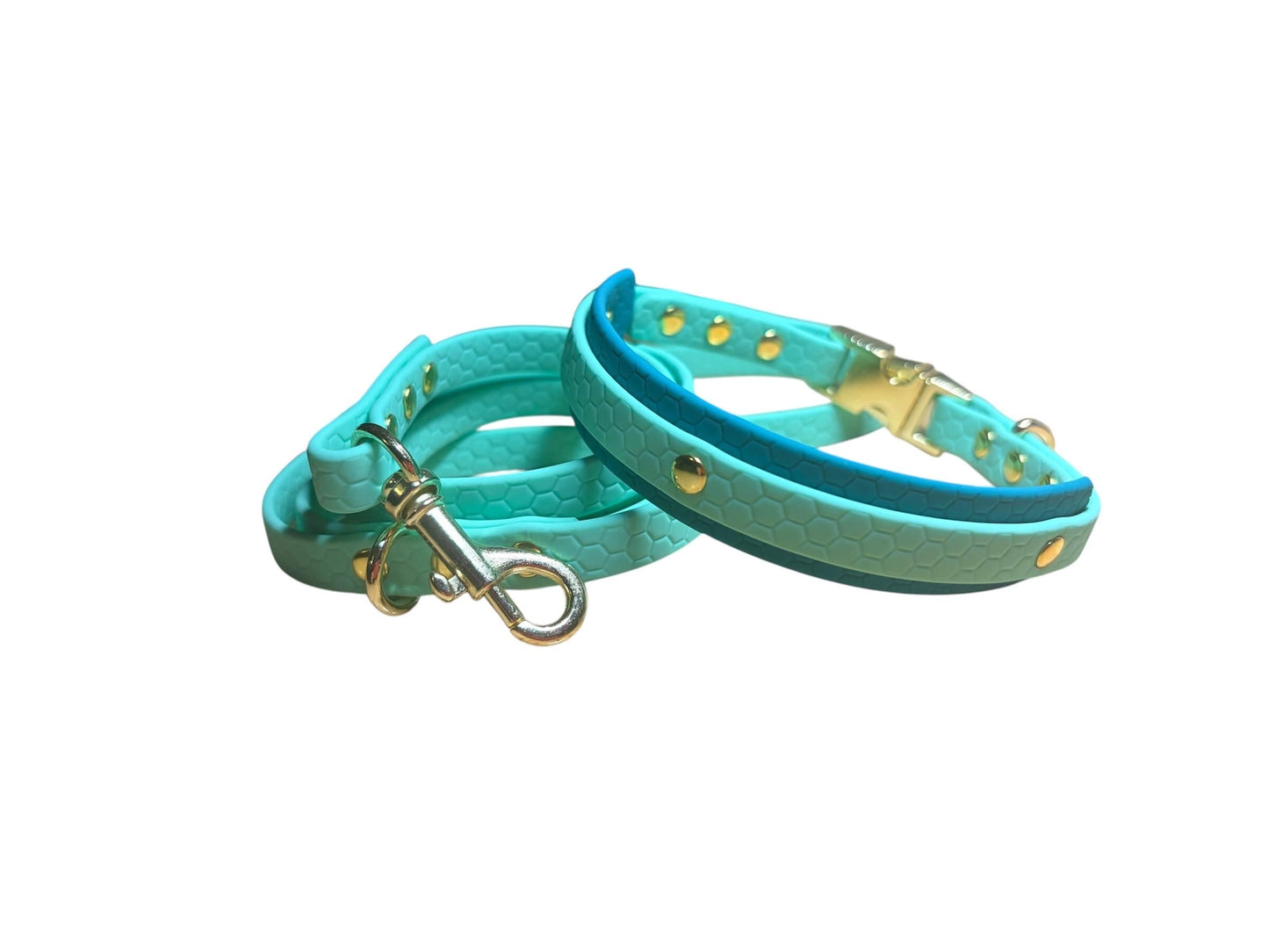 Small Breed Quick Release Collar – Waterproof, Double Layered, Custom Colors Hardware