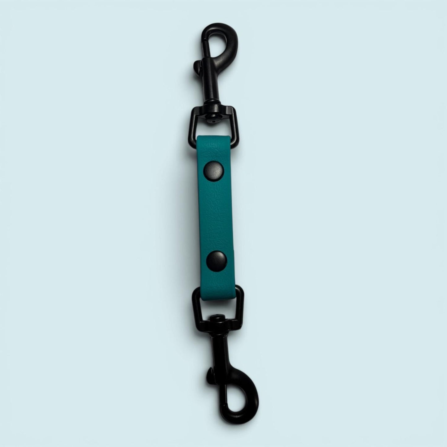 8" Dog Safety Clip / Backup for Prong Collars, Waterproof, Custom Hardware