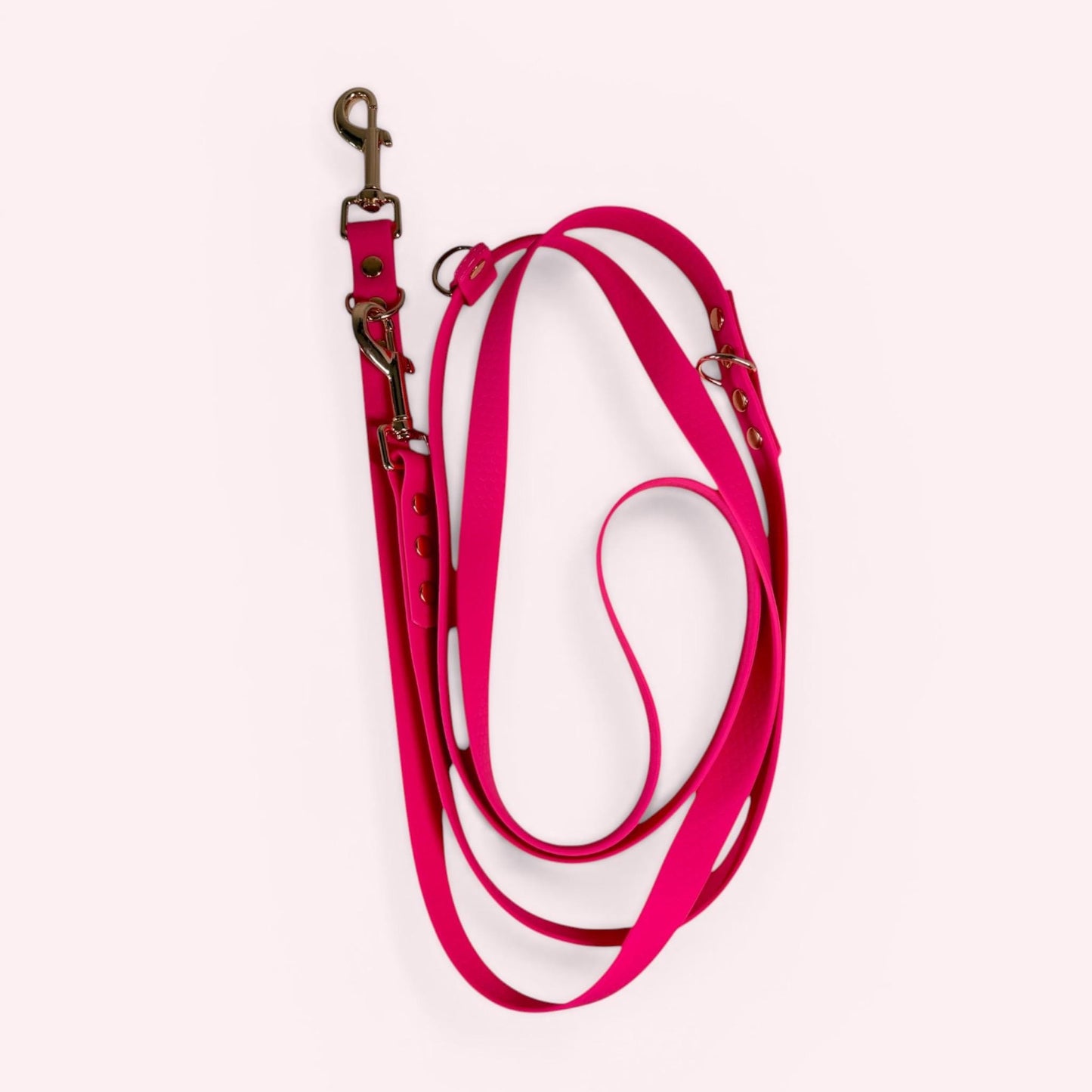 Waterproof Hexa Multiway Training Lead: Double Ended Adjustable Hands-Free Dog Leash