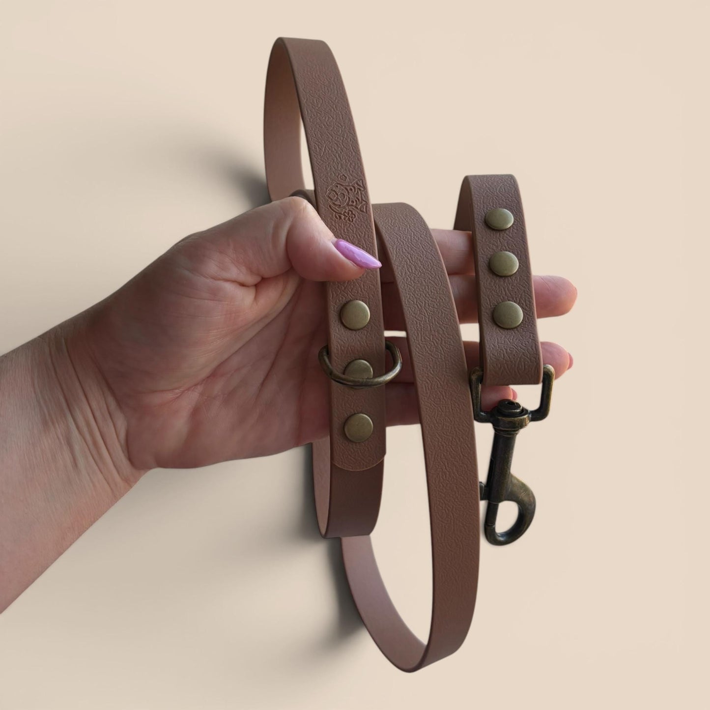 Waterproof Lead Regular (20mm Wide) Dog Lead with Choices of Colour & Hardware
